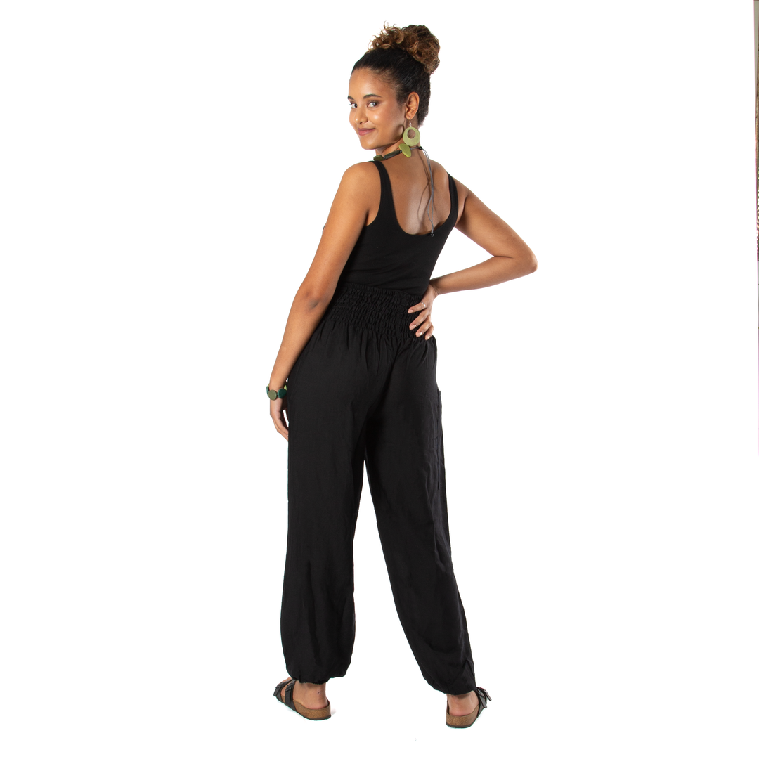 Simple Black Bali Pants