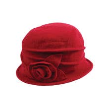 Boiled Wool Ribbed Cap 7572 Hat Winter