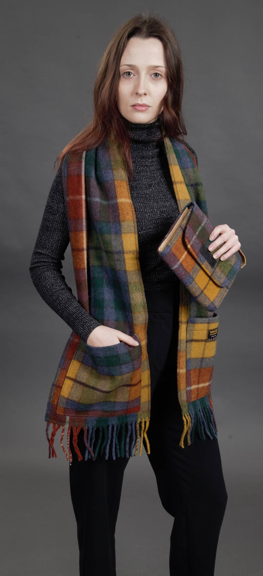 Antique Buchanan Pocket Scarf