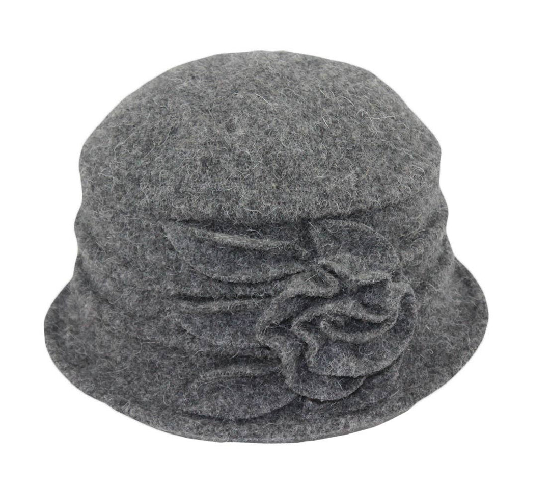 Cloche Boiled Wool 7554 Hat Winter