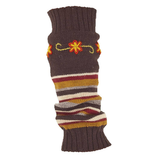 Savannah - women's wool knit legwarmers