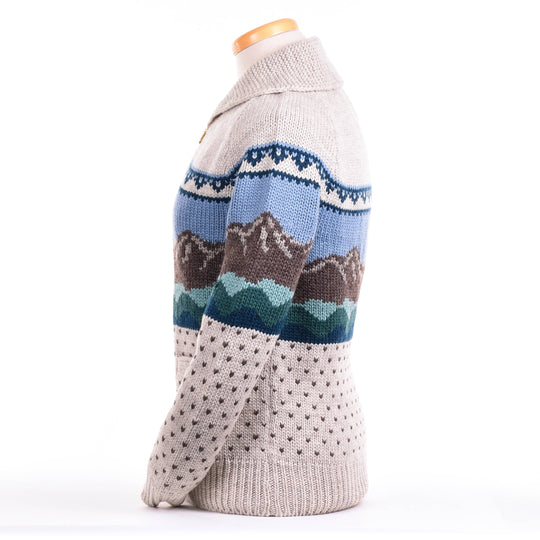 Rockies - women's wool knit Curling sweater