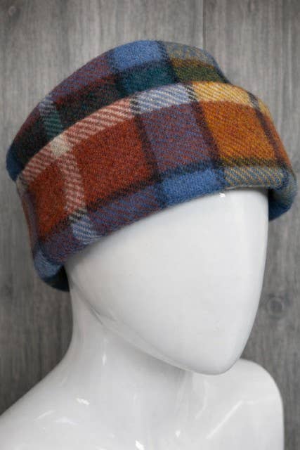 Woolen Pillbox Hat- Antique Buchanan