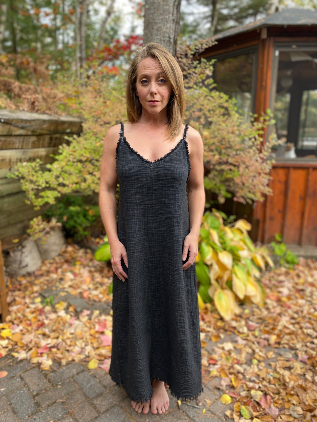 Organic Turkish Cotton Crinkle Dress