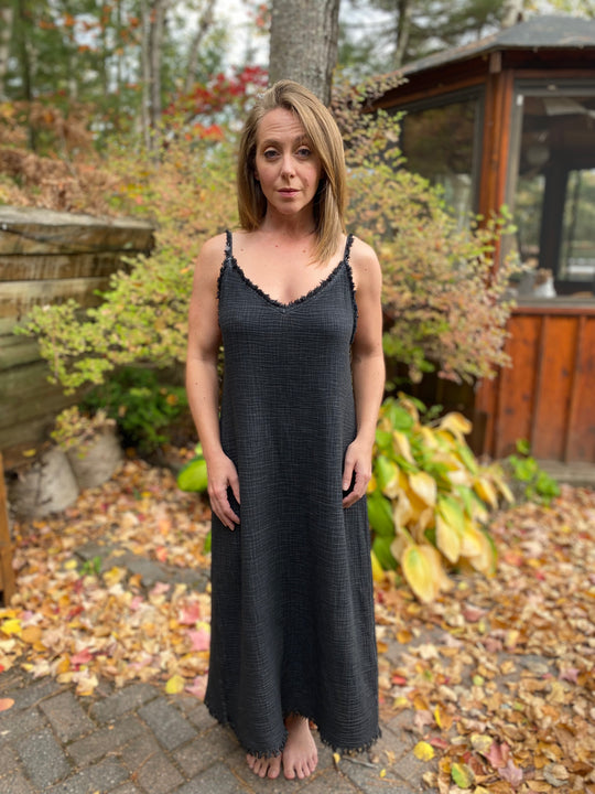 Organic Turkish Cotton Crinkle Dress