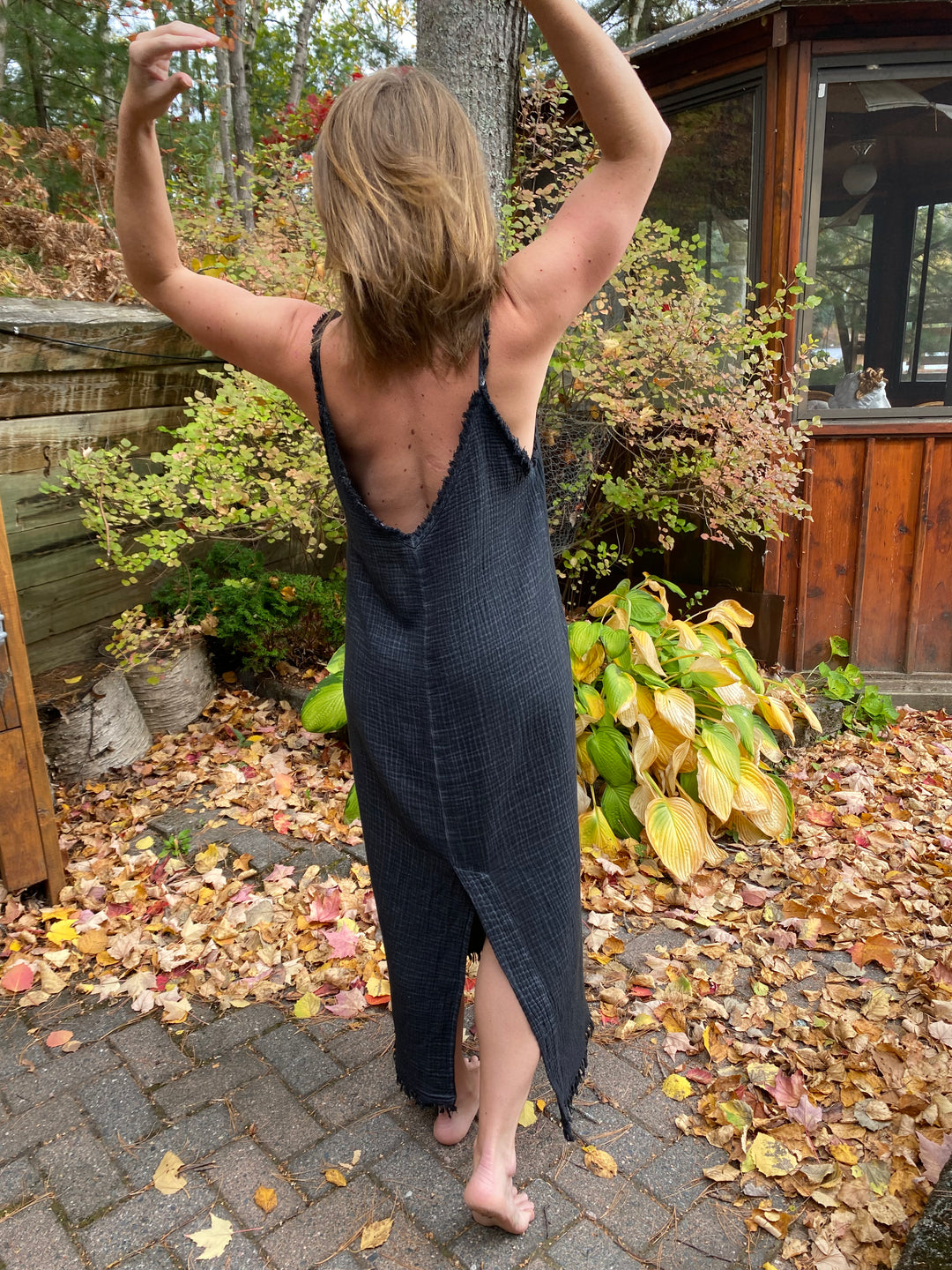 Organic Turkish Cotton Crinkle Dress