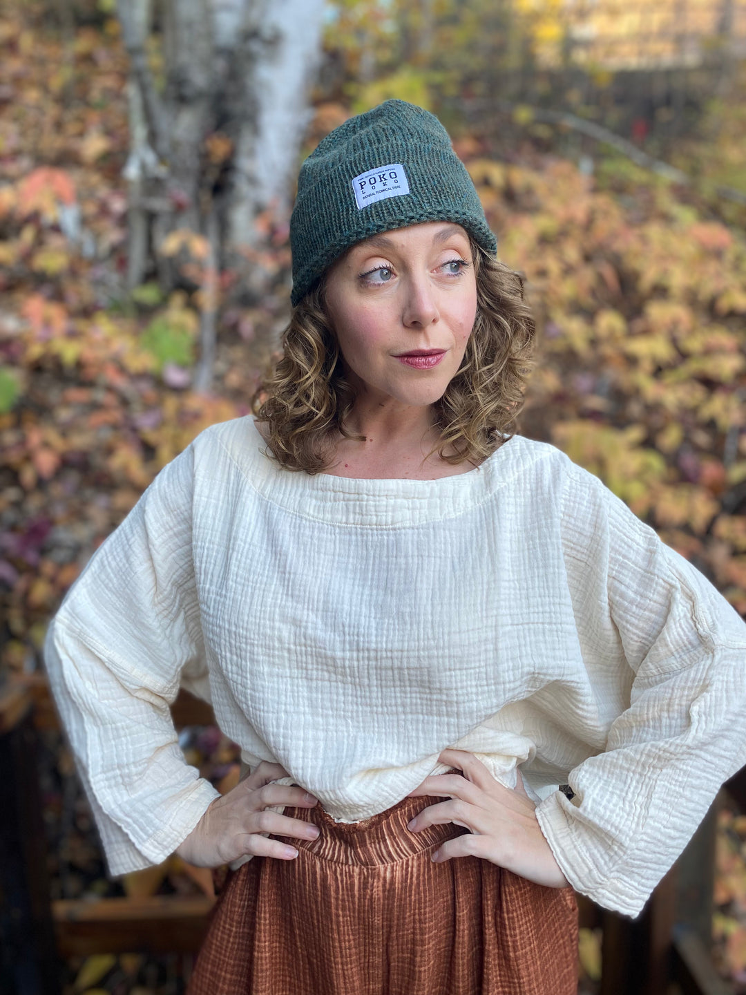 Alpaca Fisherman Hat - Pine