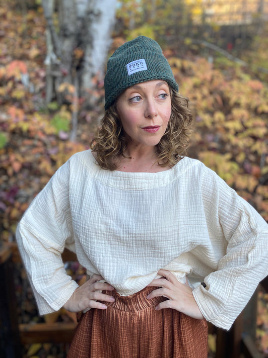 Alpaca Fisherman Hat - Pine