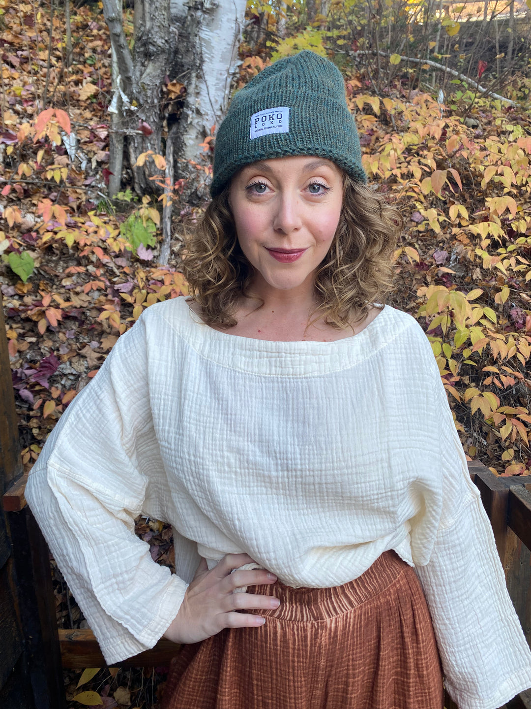 Alpaca Fisherman Hat - Pine