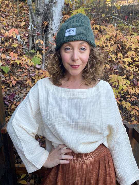 Alpaca Fisherman Hat - Pine