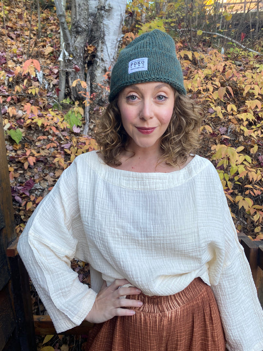 Alpaca Fisherman Hat - Pine