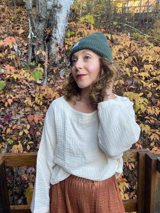 Alpaca Fisherman Hat - Pine