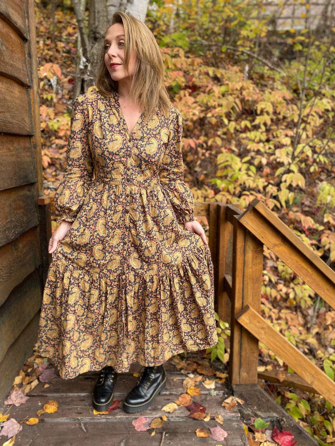 Prague Paisley Dress Kulta Boutique Prague Paisley Dress Kulta Boutique