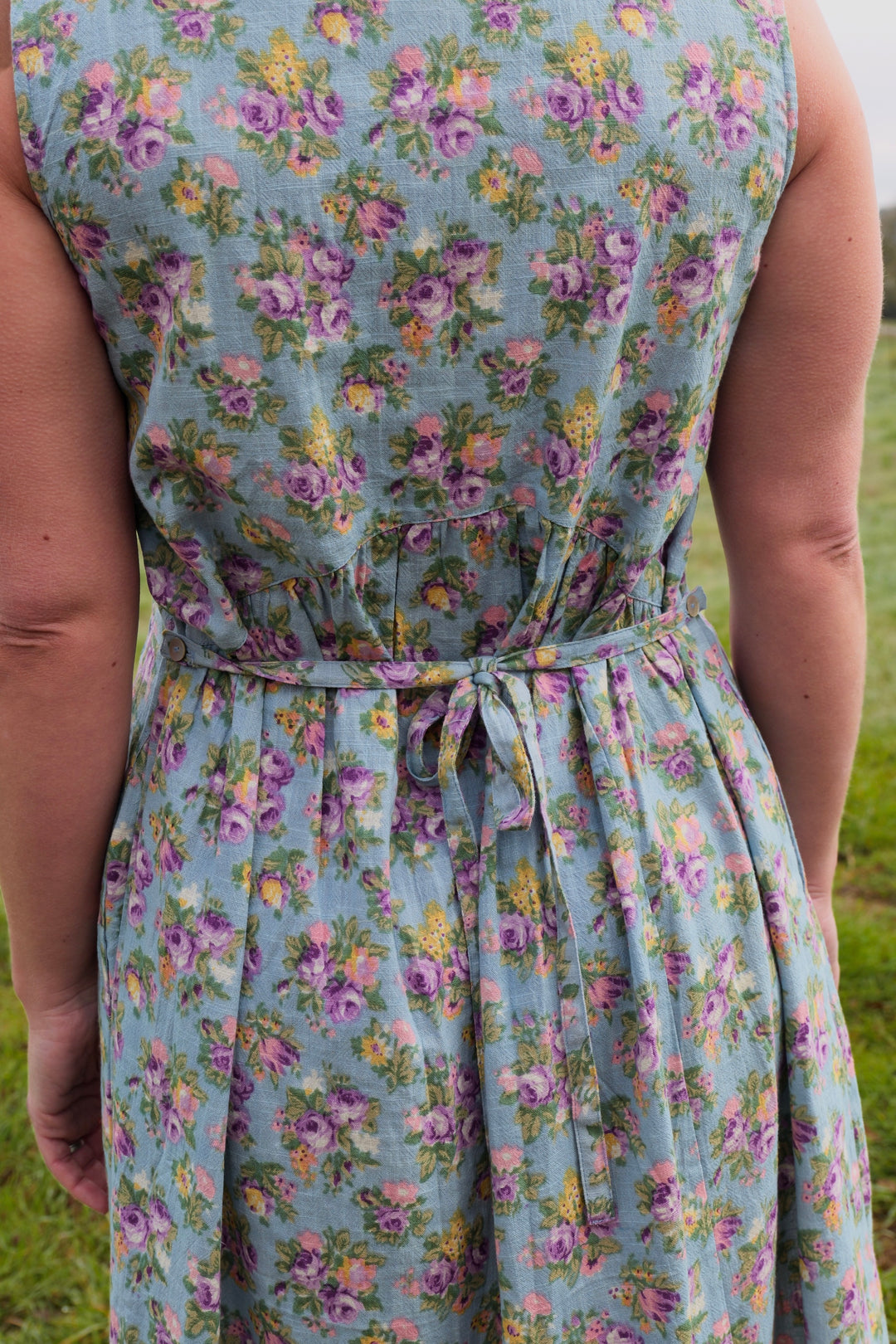 Elizabeth's Garden Pinafore Dress