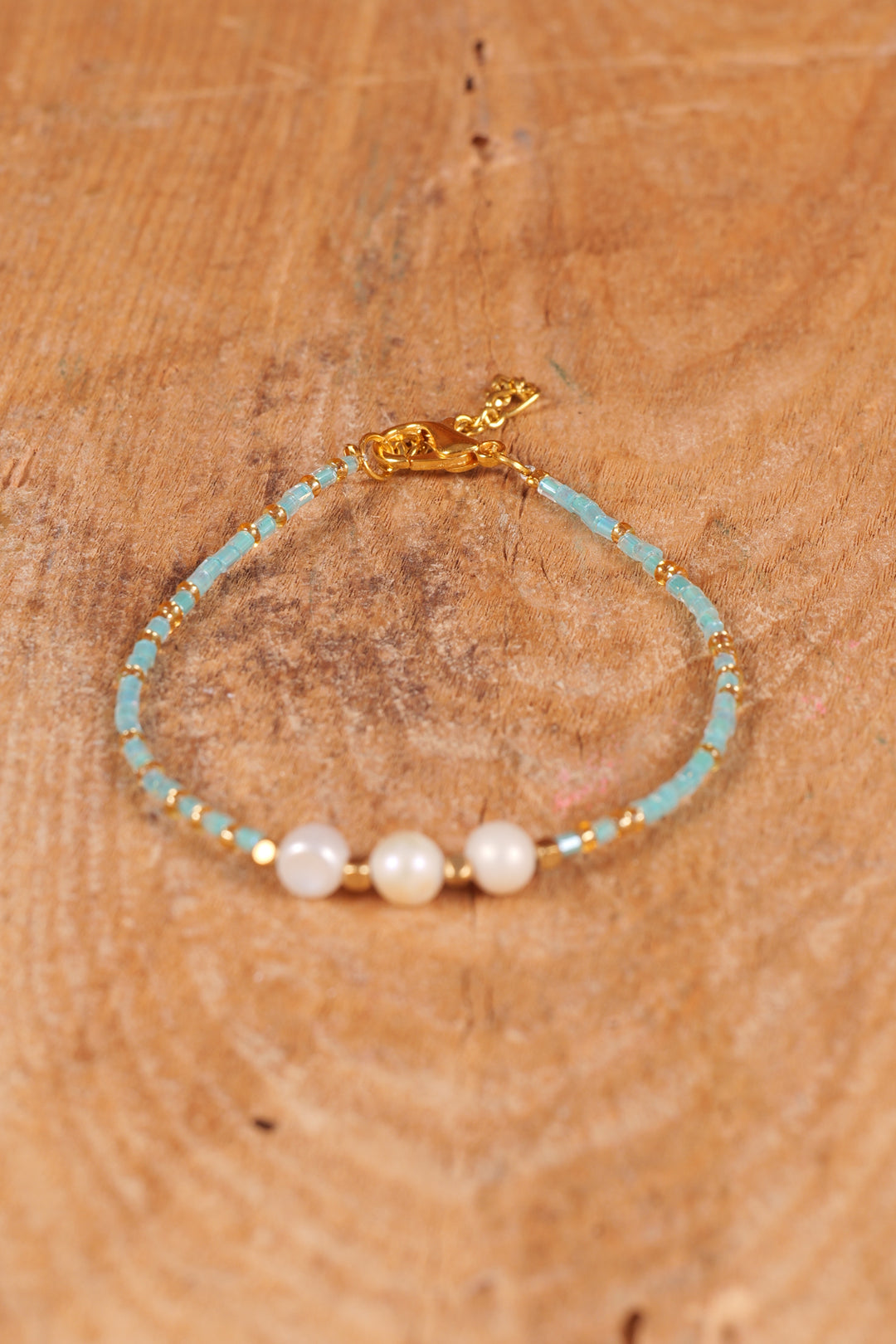 Triple Pearl Bracelet