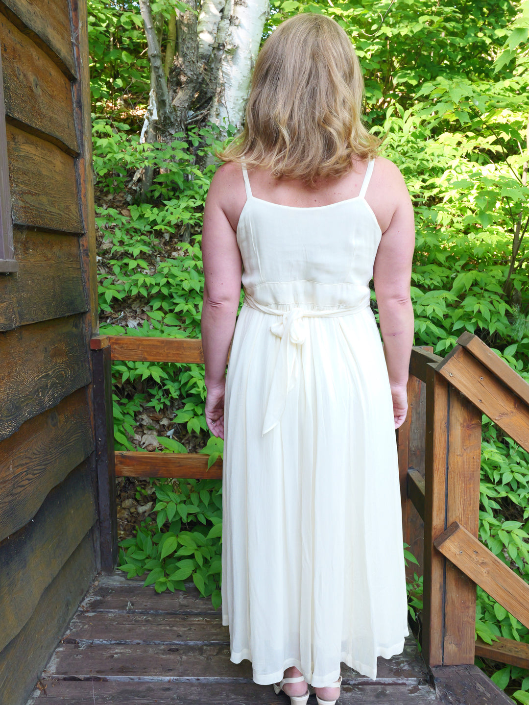 Enchanting Occsassion Dress - Ecru