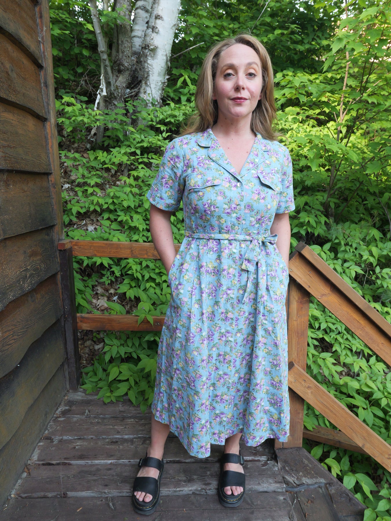 Elizabeth's Garden Shirtwaist Dress – Kulta Boutique