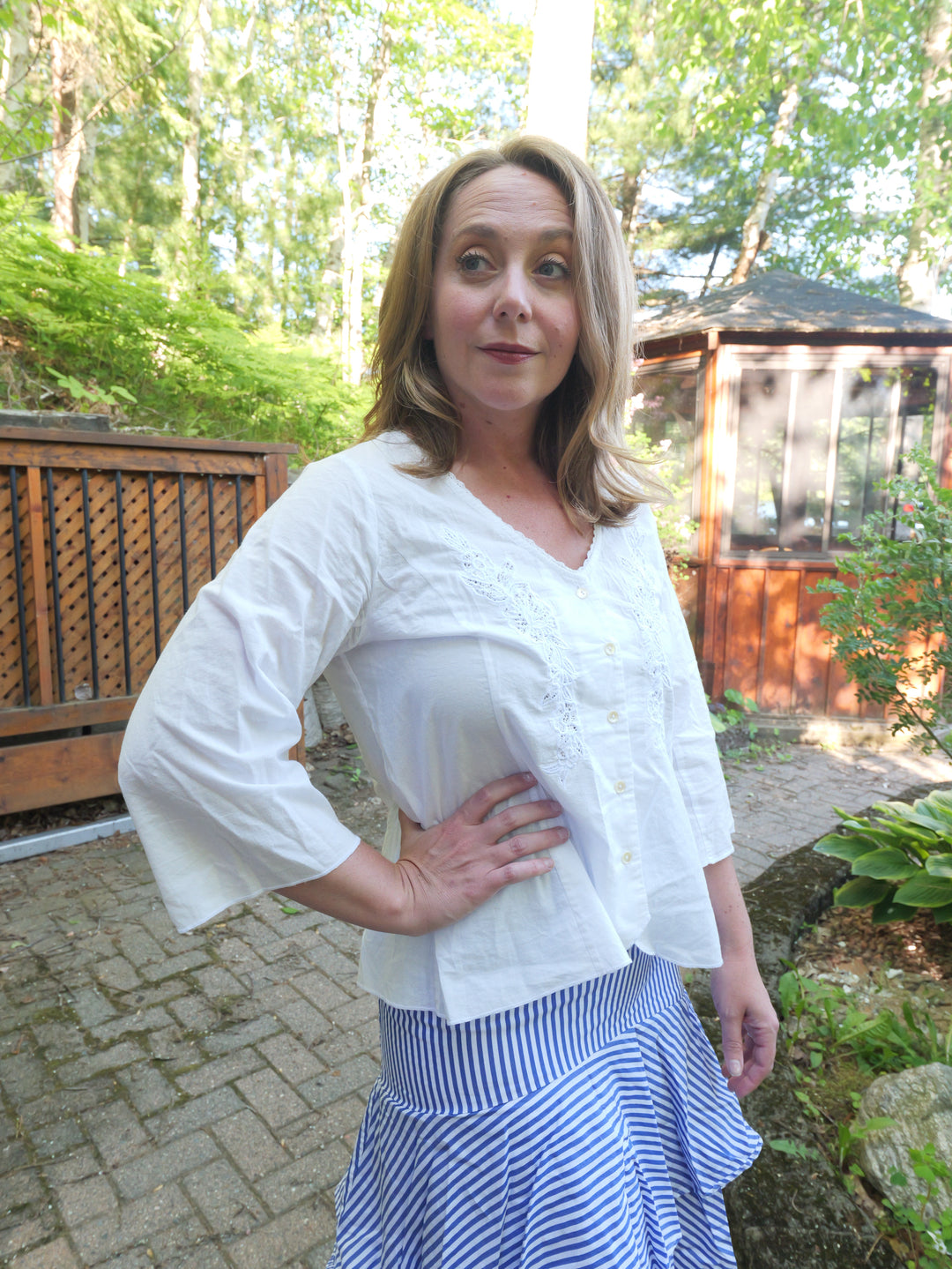 Bruges Blouse