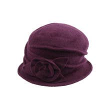 Boiled Wool Ribbed Cap 7572 Hat Winter