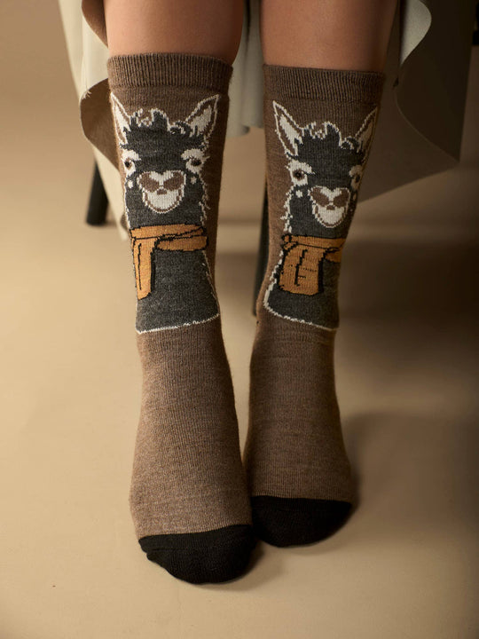 Alpaca Socks | Light Cushion Socks | Crew Socks | UPDATED