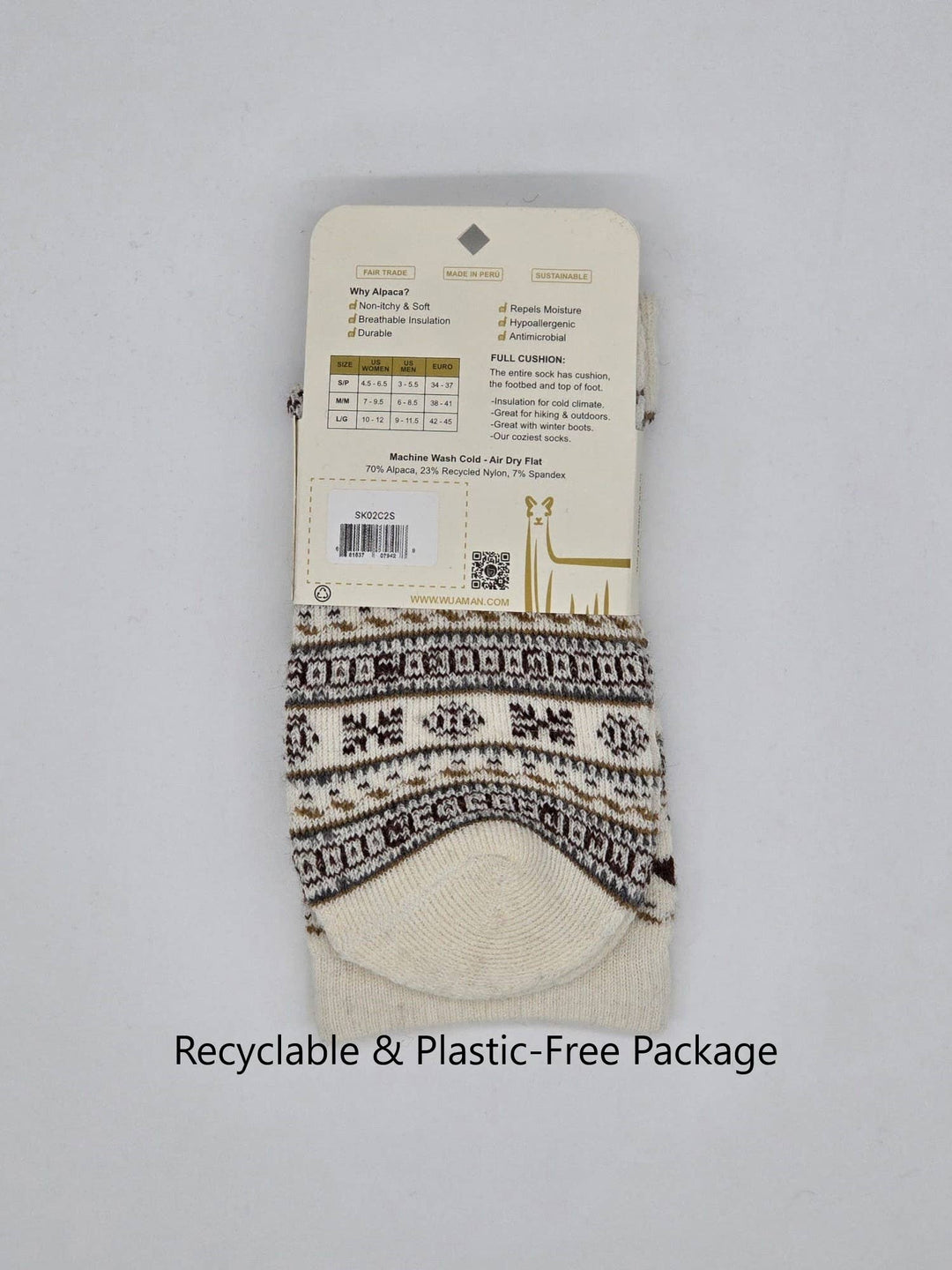 Alpaca Socks | Light Cushion Socks | Crew Socks | UPDATED