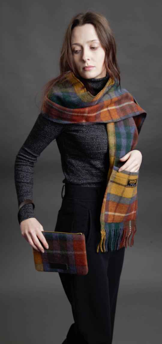 Antique Buchanan Pocket Scarf