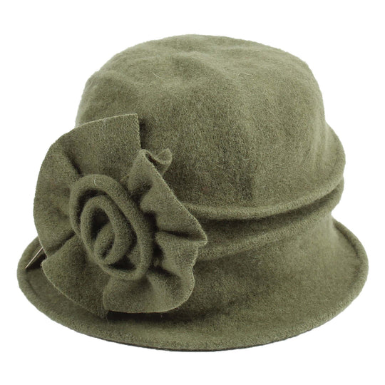 Boiled Wool Pleated Cap 7559 Hat Winter