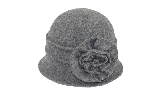 Boiled Wool Pleated Cap 7559 Hat Winter